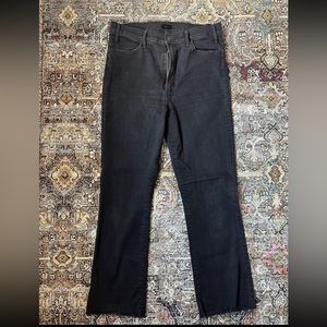 Mother Denim The Hustler size 32, black, VGUC